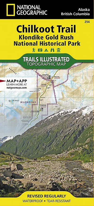 National Geographic - Trails Illustrated Maps - Chilkoot Trail