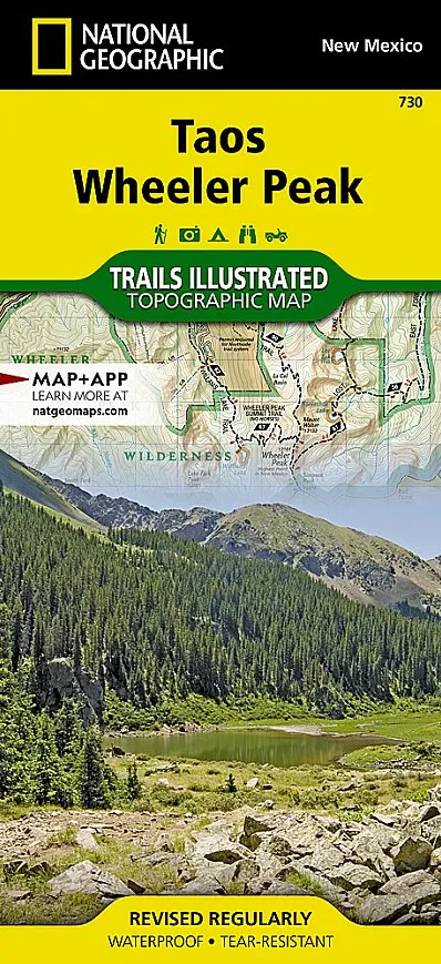 National Geographic - Trails Illustrated Maps - Taos Carson