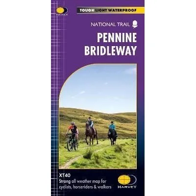 Harvey National Trail Map - Pennine Bridleway