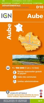 IGN Departmental - Aube dep 10