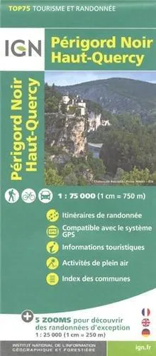IGN Top 75 - Perigord Noir / Haut-Quercy - Image 2