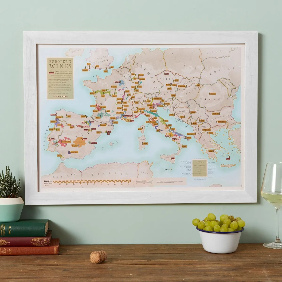 Europe Wines Collect & Scratch