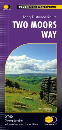 Harvey National Trail Map - Two Moors Way - Image 2