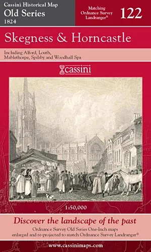 Cassini Old Series - Skegness & Horncastle (1824)