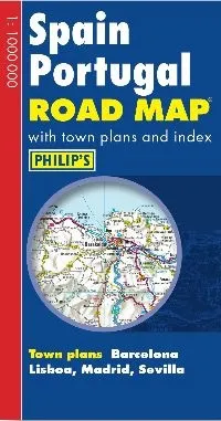 Philips Road Map Europe – Spain & Portug