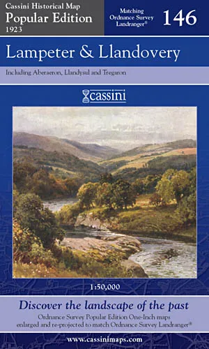 Cassini Popular Edition - Lampeter & Llandovery (1923) - Image 2