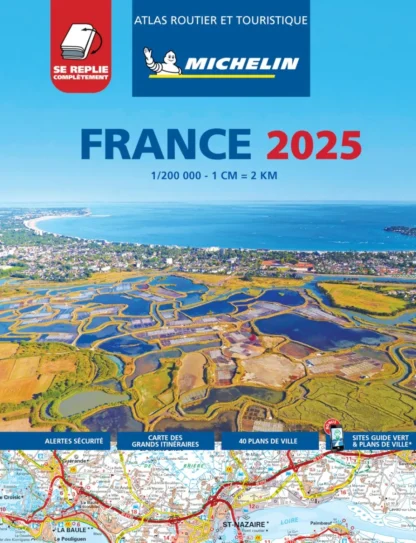 France 2025 - Tourist & Motoring Atlas Multi-Flex - A4
