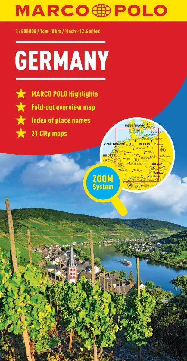 Germany Marco Polo Map