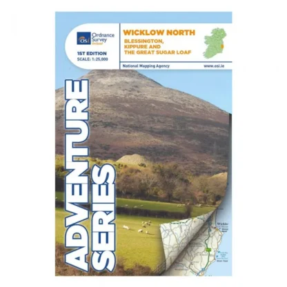 OS ROI Adventure Series Map - Wicklow North - Blessington, Kippure & Sugar Loaf