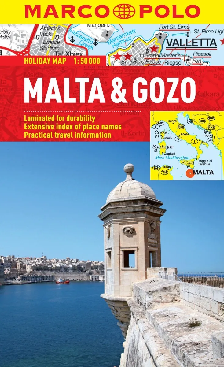 Malta & Gozo Marco Polo Holiday Map - Image 2