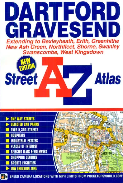 A-Z Street Atlas - Dartford & Gravesend