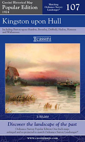 Cassini Popular Edition - Kingston upon Hull (1924)