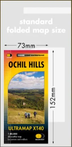 Harvey Ultra Map - Ochil Hills - XT40