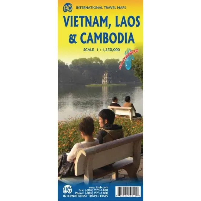ITMB - World Maps - Vietnam Laos / Cambodia - Image 2