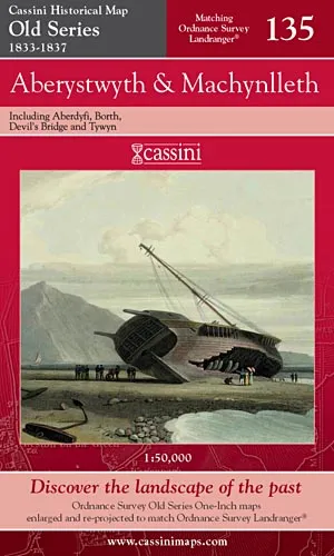 Cassini Old Series - Aberystwyth & Machynlleth (1833-1837)