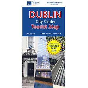 OS Dublin City Centre Tourist Map