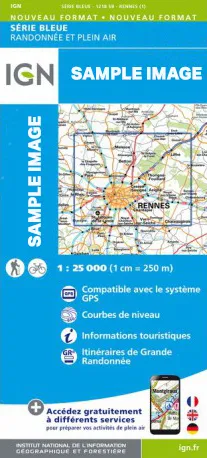 IGN Top 25 - Serie Bleu - Solignac-sur-Loire / Cayres / Monistrol-d'Allier 2736 - Image 2