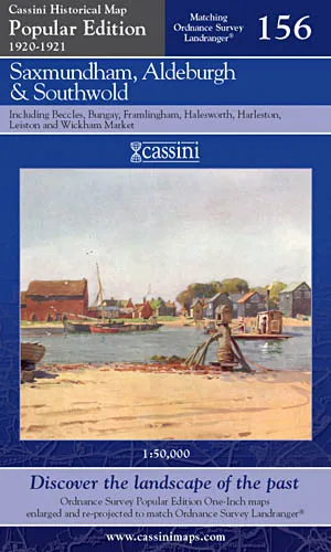 Cassini Popular Edition - Saxmundham & Aldeburgh (1920-1921) - Image 2