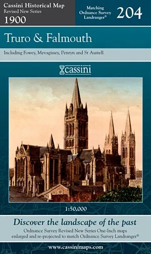 Cassini Revised New - Truro & Falmouth (1900) - Image 2