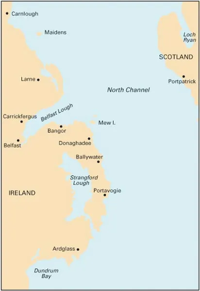 Imray C Chart - Belfast Lough to Strangford Lough (C69)