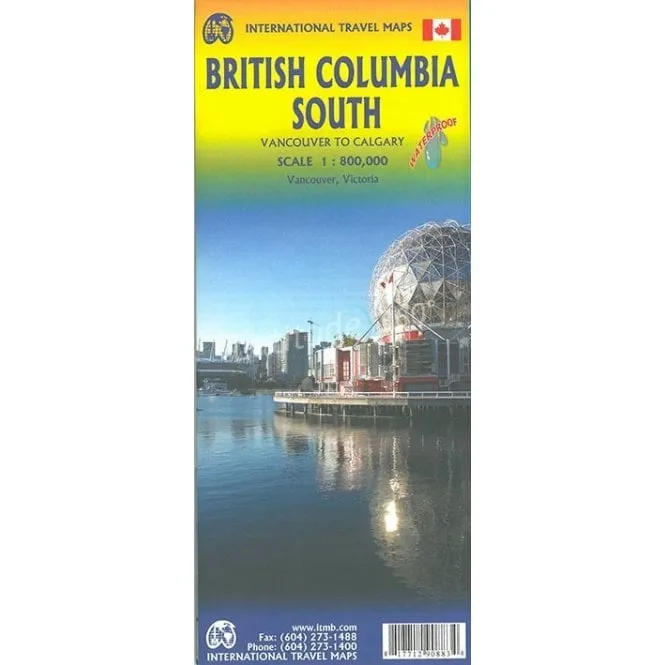 ITMB - World Maps - British Columbia South - Image 2