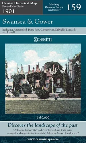 Cassini Revised New - Swansea & Gower (1901) - Image 2