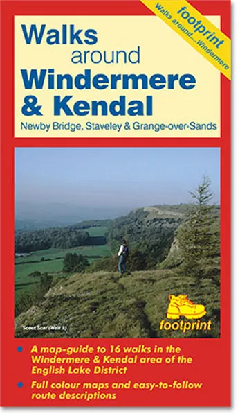 Footprint Maps - The English Lakes: Walks Around Windermere & Kendal