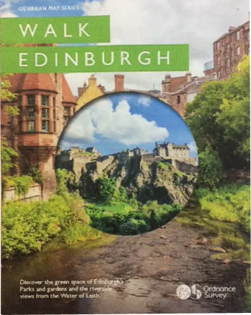 OS Urban Map Series - Walk Edinburgh