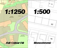 OS Planning Pack - 1:1250 Location & 1:500 Block Planning Bundle - PDF (Via Email)
