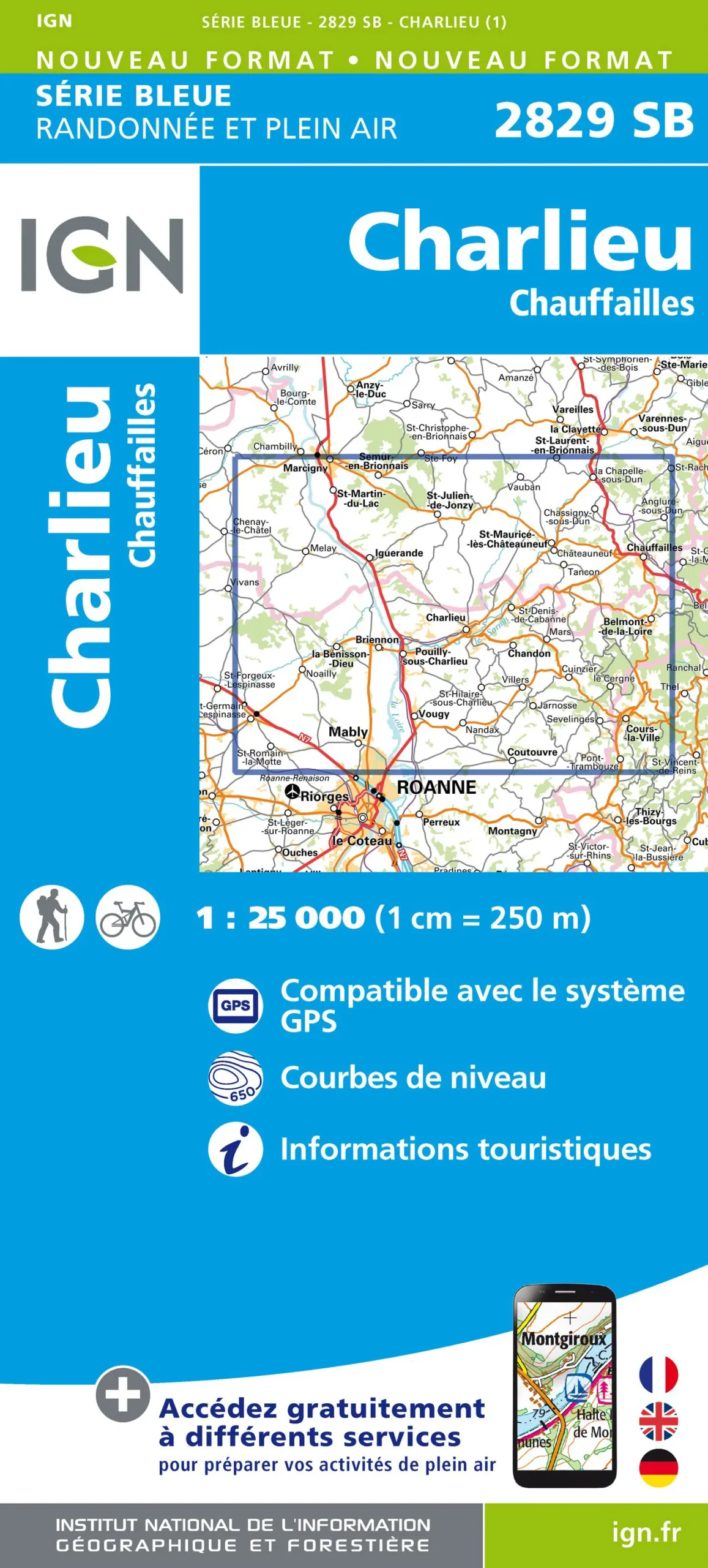 IGN Top 25 - Serie Bleu - Charlieu / Chauffailles 2829