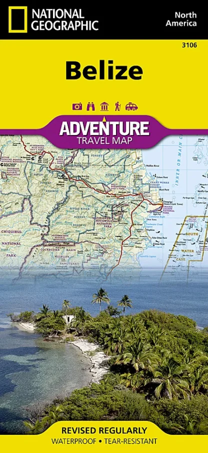 National Geographic - Adventure Map - Belize