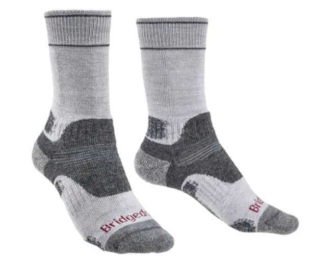 HIKE Midweight Merino Performance Boot - Womens - Silver/Grey - Medium (17)