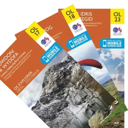 OS Explorer Map Set - Snowdonia