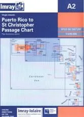 Imray A Chart - Peurto Rico To St Christopher (A2 )