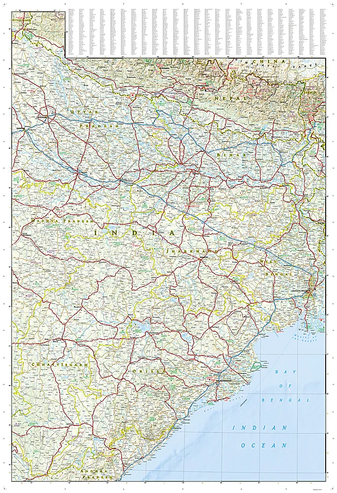 National Geographic - Adventure Map - India Northeast - Image 2