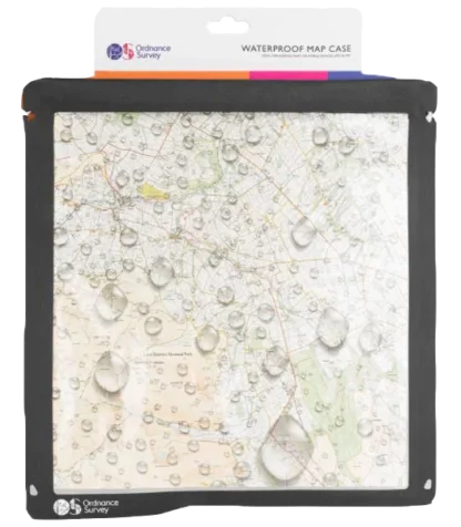 Ordnance Survey - Map Case - Grey