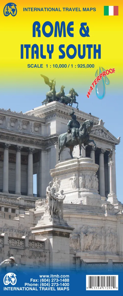 ITMB - World Maps - Rome & Southern Italy - Image 2