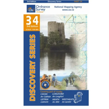 OS Discovery - 34 - Cavan, Leitrim, Longford, Meath, Westmeath