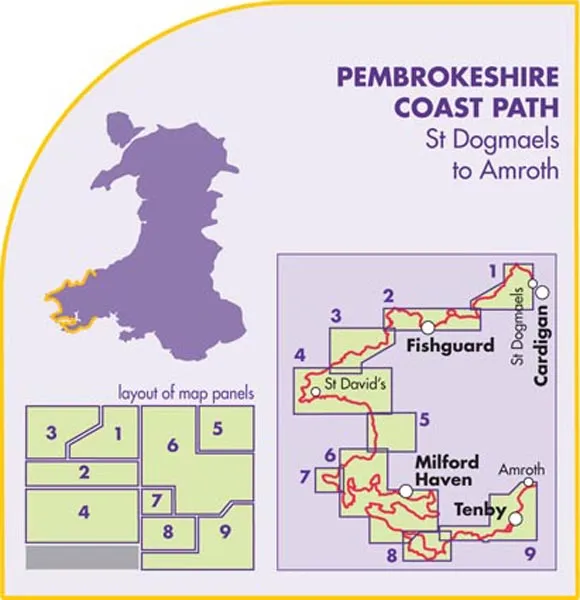 Harvey National Trail Map - Pembrokeshire Coast Path - Image 2
