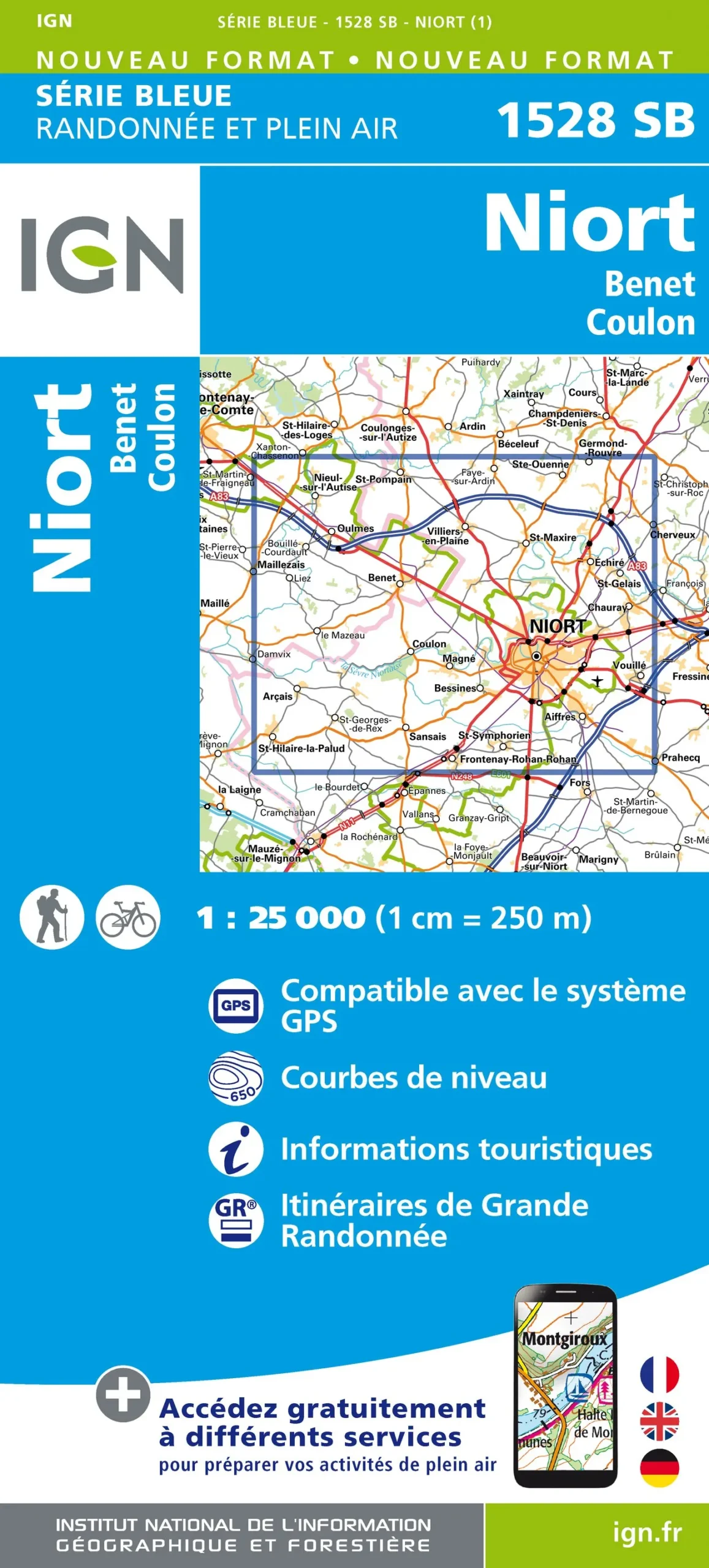 IGN Top 25 - Serie Bleu - Niort / Benet / Coulon 1528