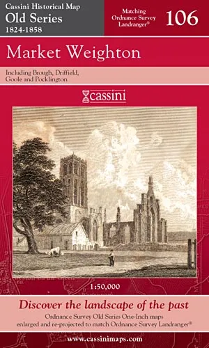 Cassini Old Series - Market Weighton (1824-1858) - Image 2