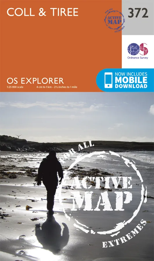OS Explorer Active - 372 - Coll & Tiree