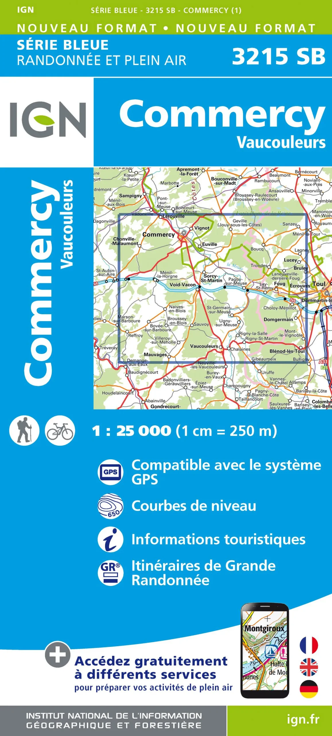 IGN Top 25 - Serie Bleu - Commercy / Vaucouleurs 3215