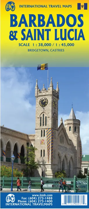 ITMB - World Maps - Barbados & Saint Lucia
