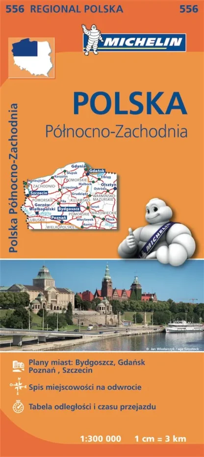 Michelin Regional Map - 556-Poland Northwest