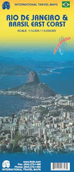 ITMB - World Maps - Rio de Janeiro / Brasil East Coast - Image 2