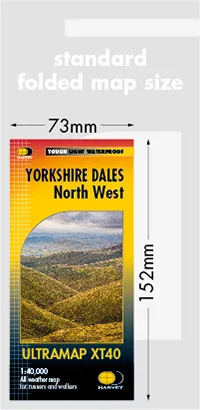 Harvey Ultra Map - Yorkshire Dales North West XT40