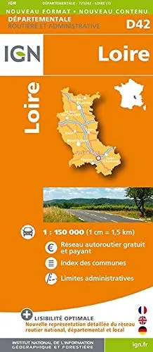 IGN Departmental - Loire dep 42 - Image 2