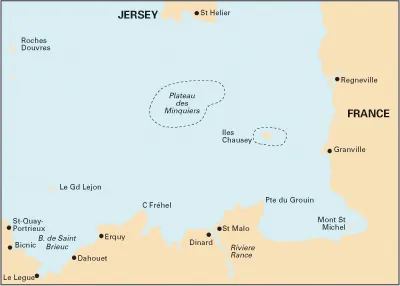 Imray C Chart - Channel Islands & the North Coast of France (C33B)