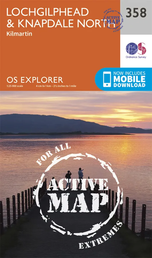 OS Explorer Active - 358 - Lochgilphead & Knapdale North